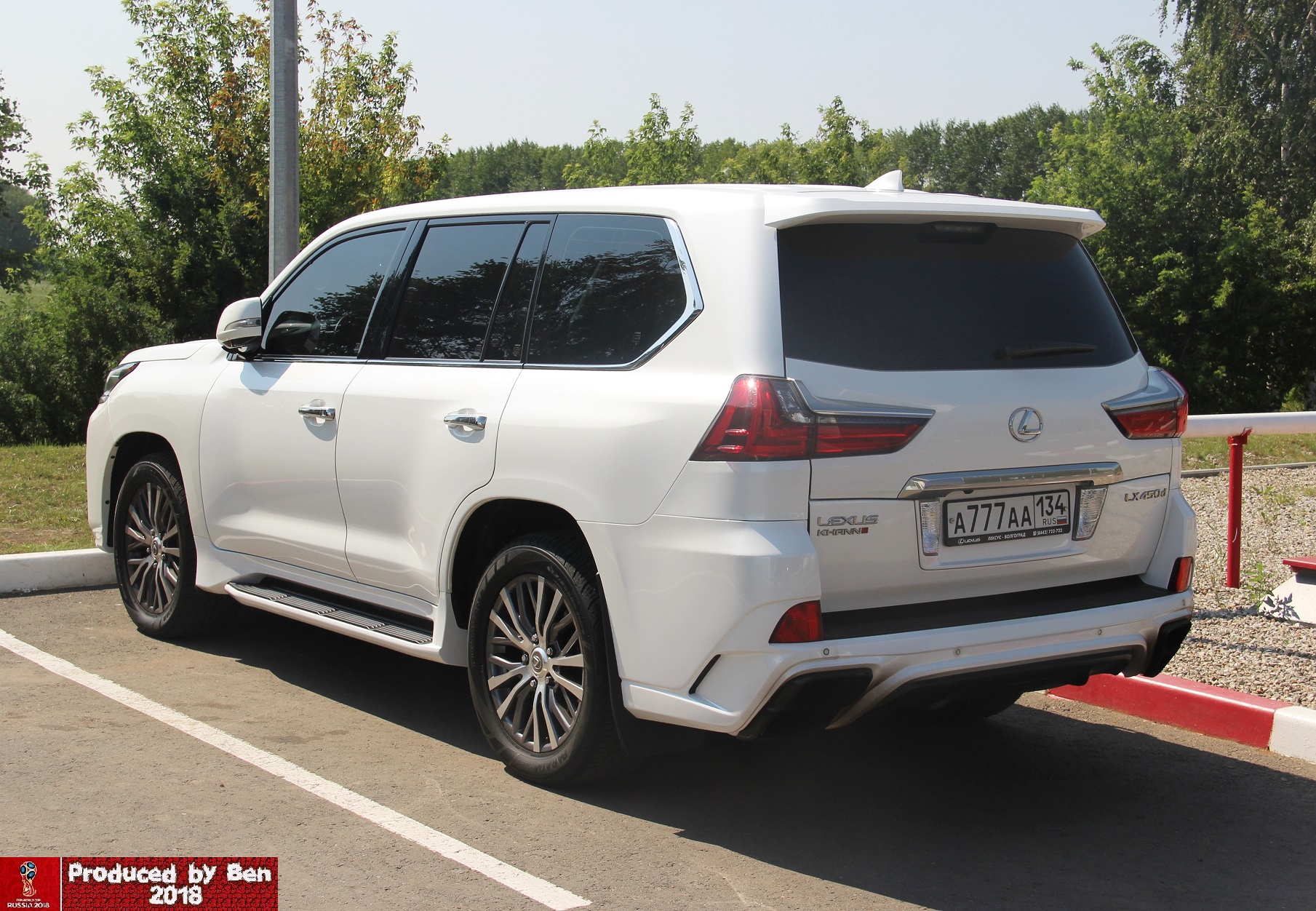 а 777 аа 134, Lexus LX 