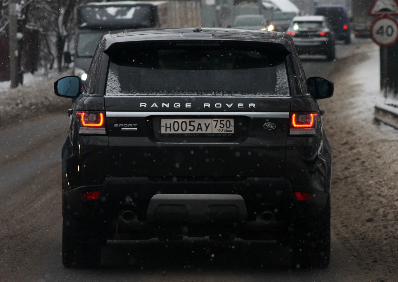 н 005 ау 750, Land Rover Range Rover Sport 2nd gen (L494), 2013–2017