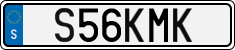 License plate of Sweden, Vanity Plates