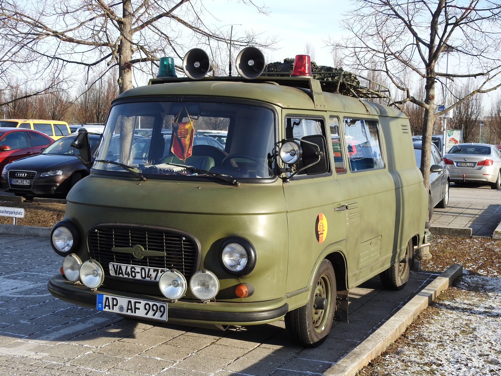 AP AF 999, Barkas B1000 Van, 1961–1990