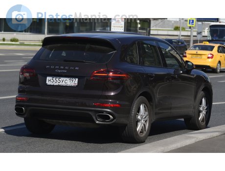 н555ус197, Porsche Cayenne