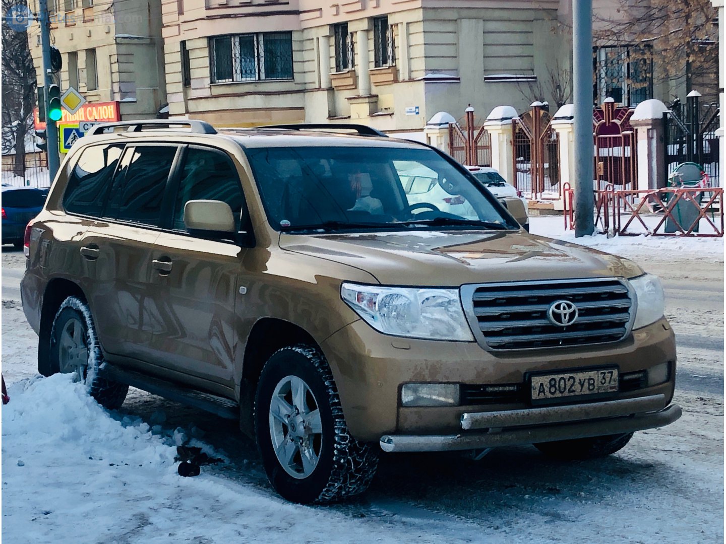 а 802 ув 37, Toyota Land Cruiser 200 (J200), 2007–2011