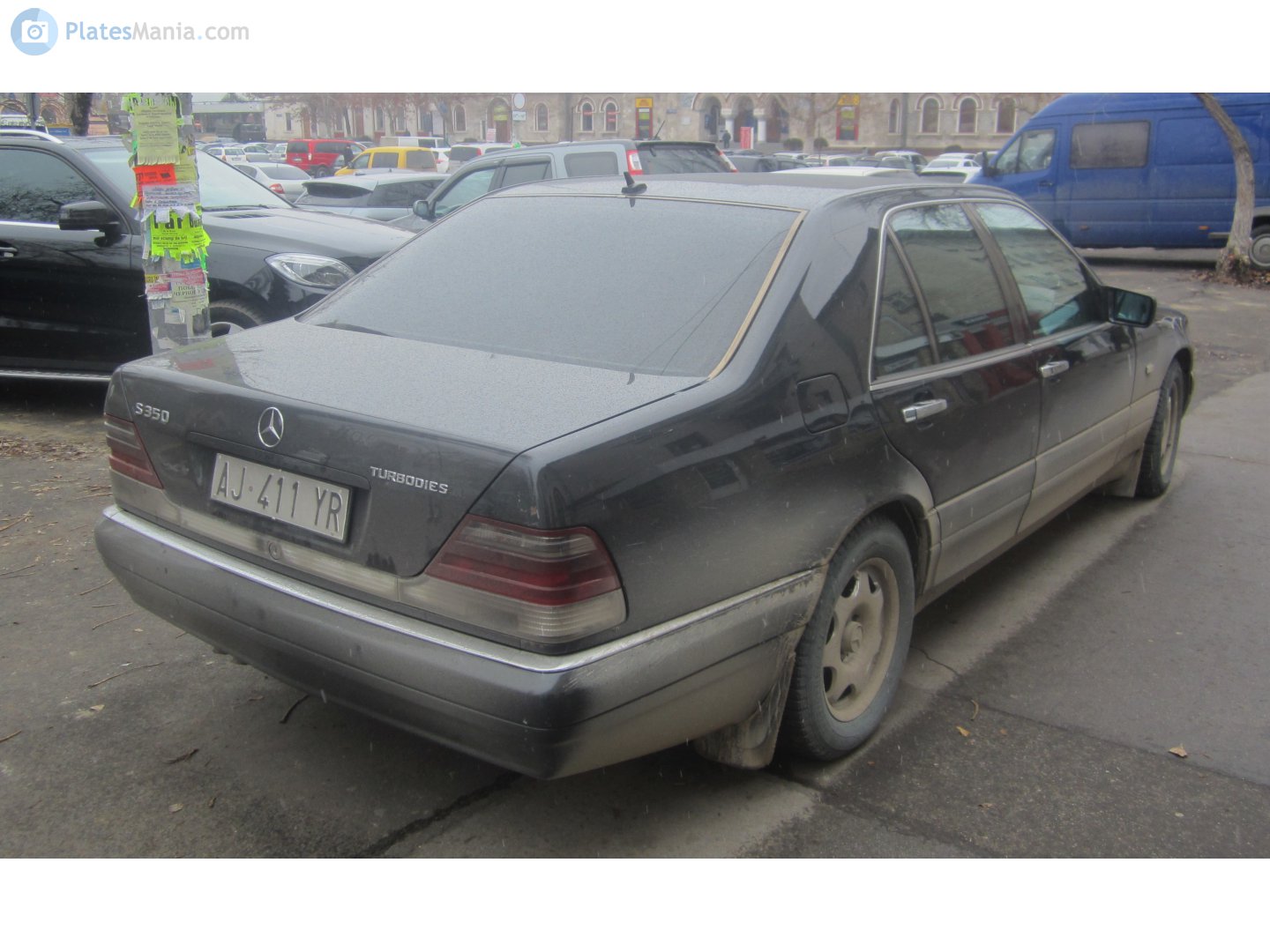 AJ 411 YR, Mercedes-Benz S-Klasse 5th gen Sedan (W140/V140), 1991–1998