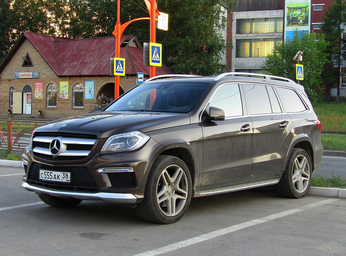 с 555 ак 38, Mercedes-Benz GL-Klasse 2nd gen (X166), 2012–2015