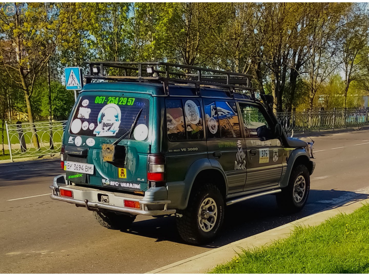 BK 3694 BM, Mitsubishi Pajero 