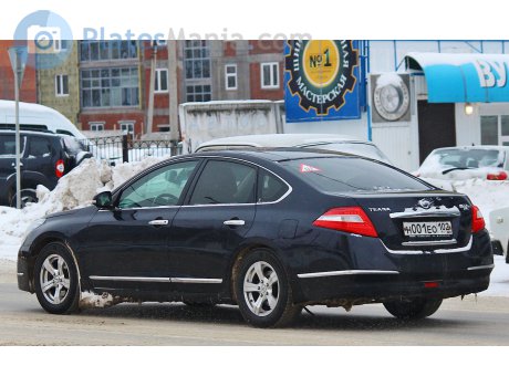 н001ео102, Nissan Teana