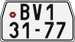 License plate of the Czech Republic, Motorcycles (1960)