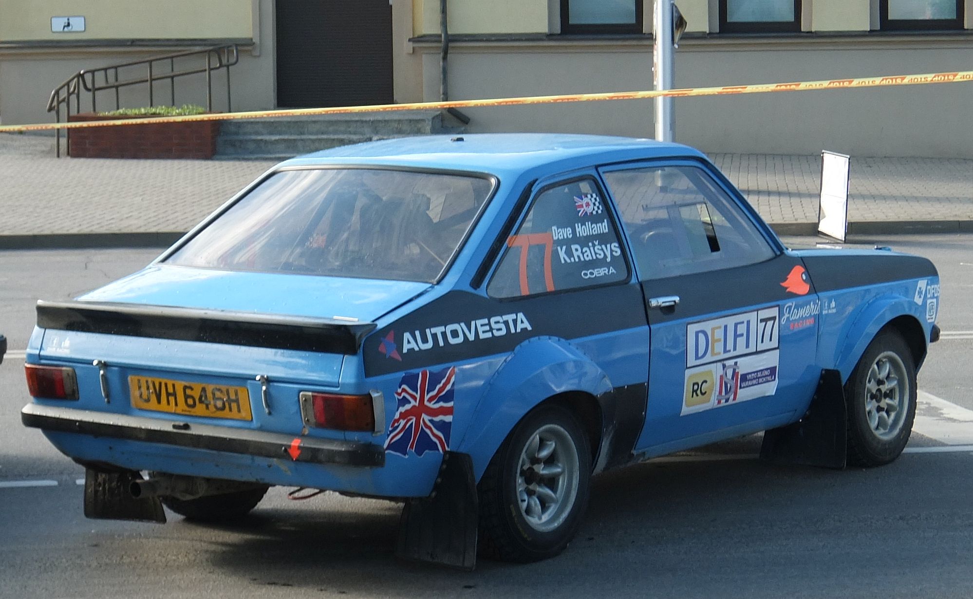 UVH646H, Ford Escort 2nd gen 2-door Sedan (ATR), 1974–1980