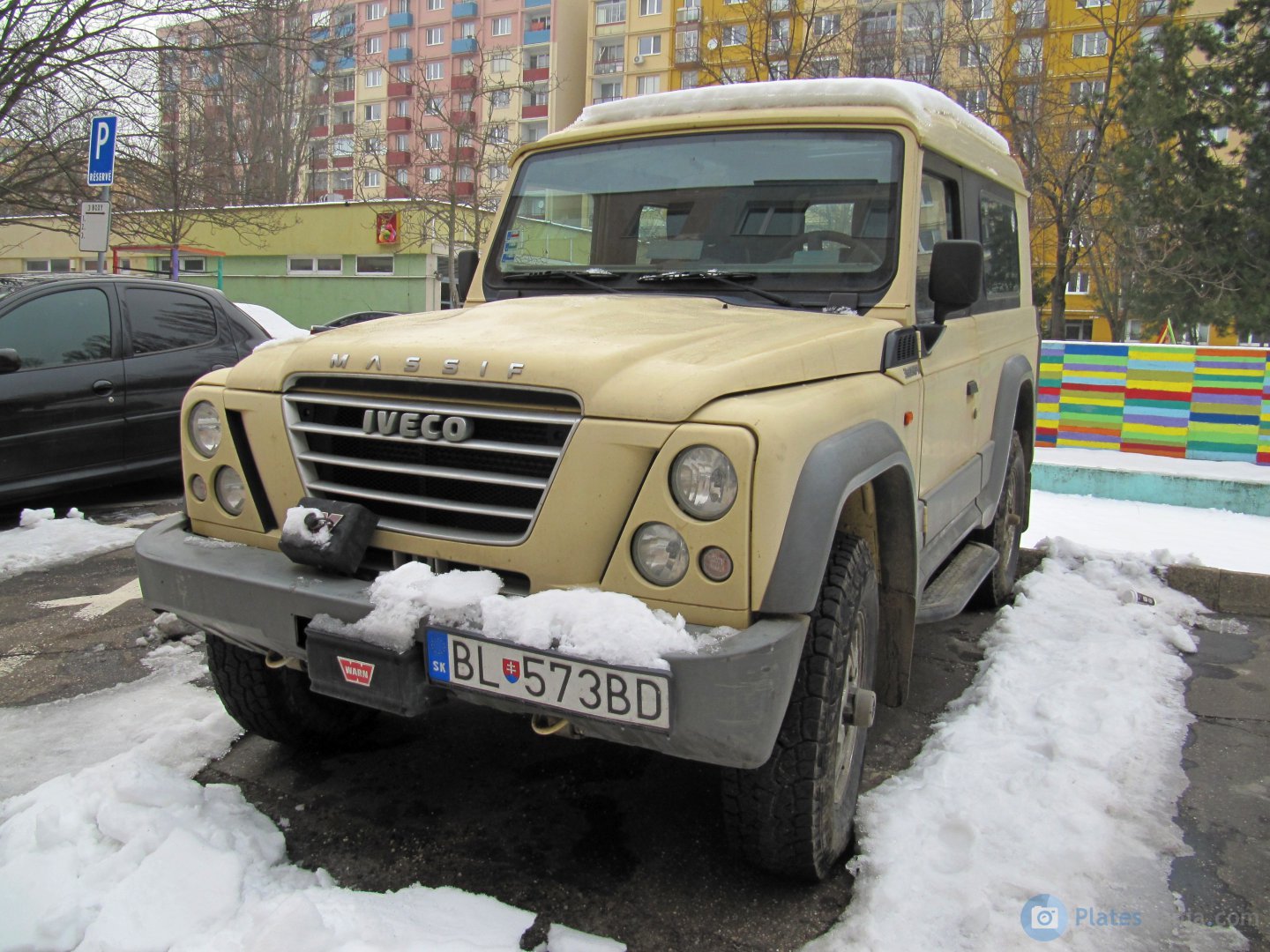 BL-573BD, Iveco Massif 1st gen 3-door SUV, 2007–2011
