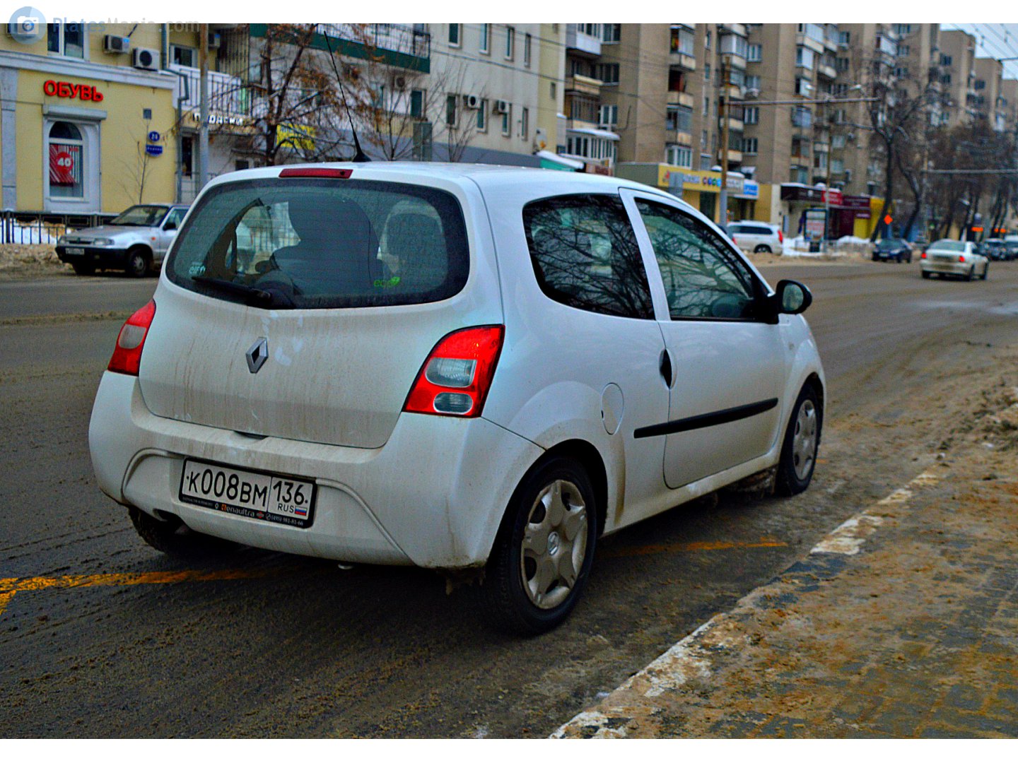 к 008 вм 136, Renault Twingo 2nd gen (C44), 2007–2011