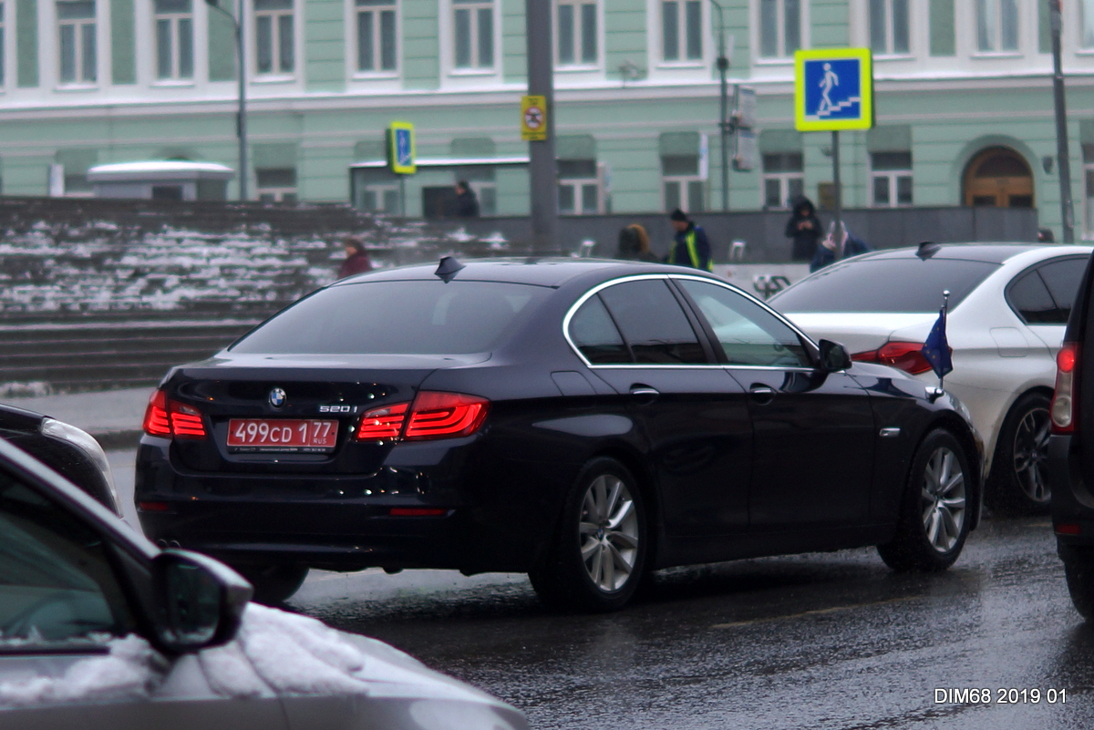 499 CD 1 77, BMW 5 Series 6th gen Sedan (F10/F18), 2010–2017