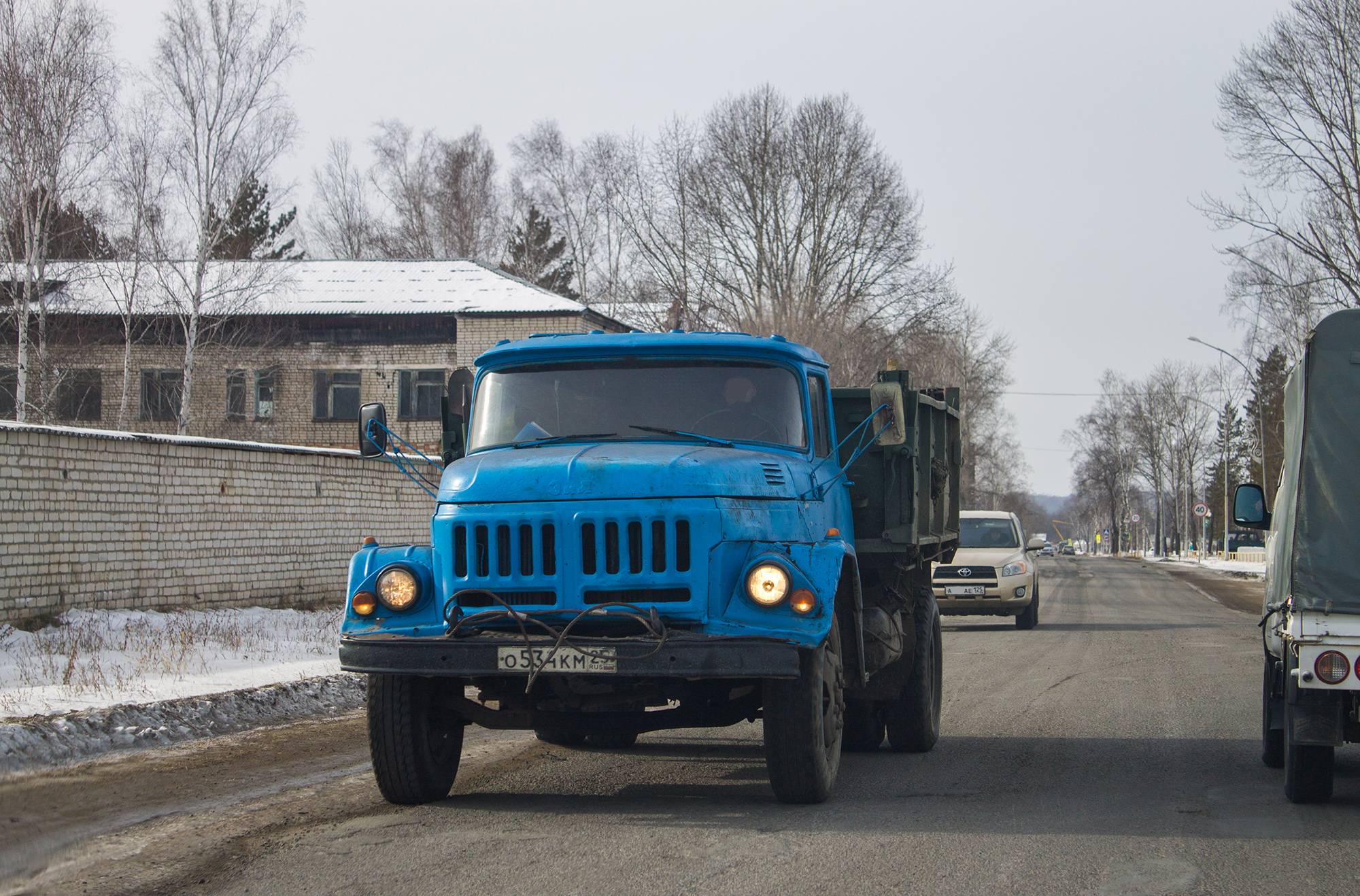 о 534 км 25, ZIL 130 ММЗ-554, 1972–1995