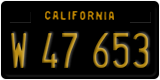 California, Commercial (A 12 345)