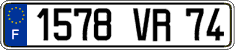 French license plate, FNI