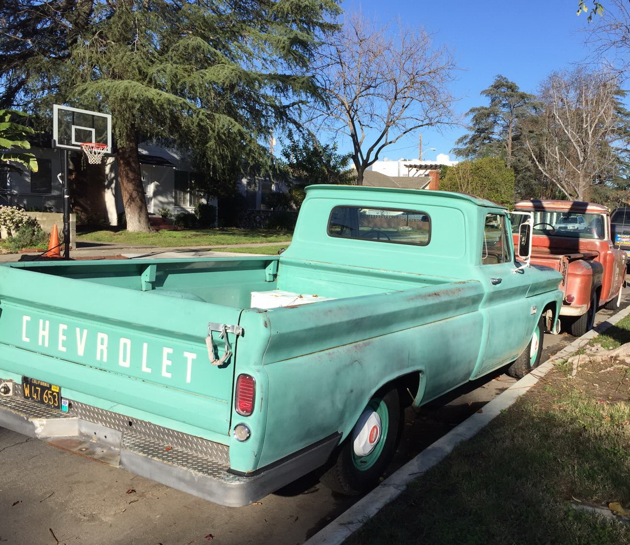 W 47 653, Chevrolet C/K-Series 1st gen 10–20 Fleetside Pickup, facelift, 1961–1966