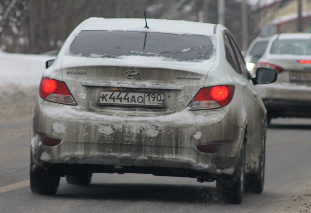 к 444 ао 190, Hyundai Solaris 1st gen Sedan (RB), 2011–2014