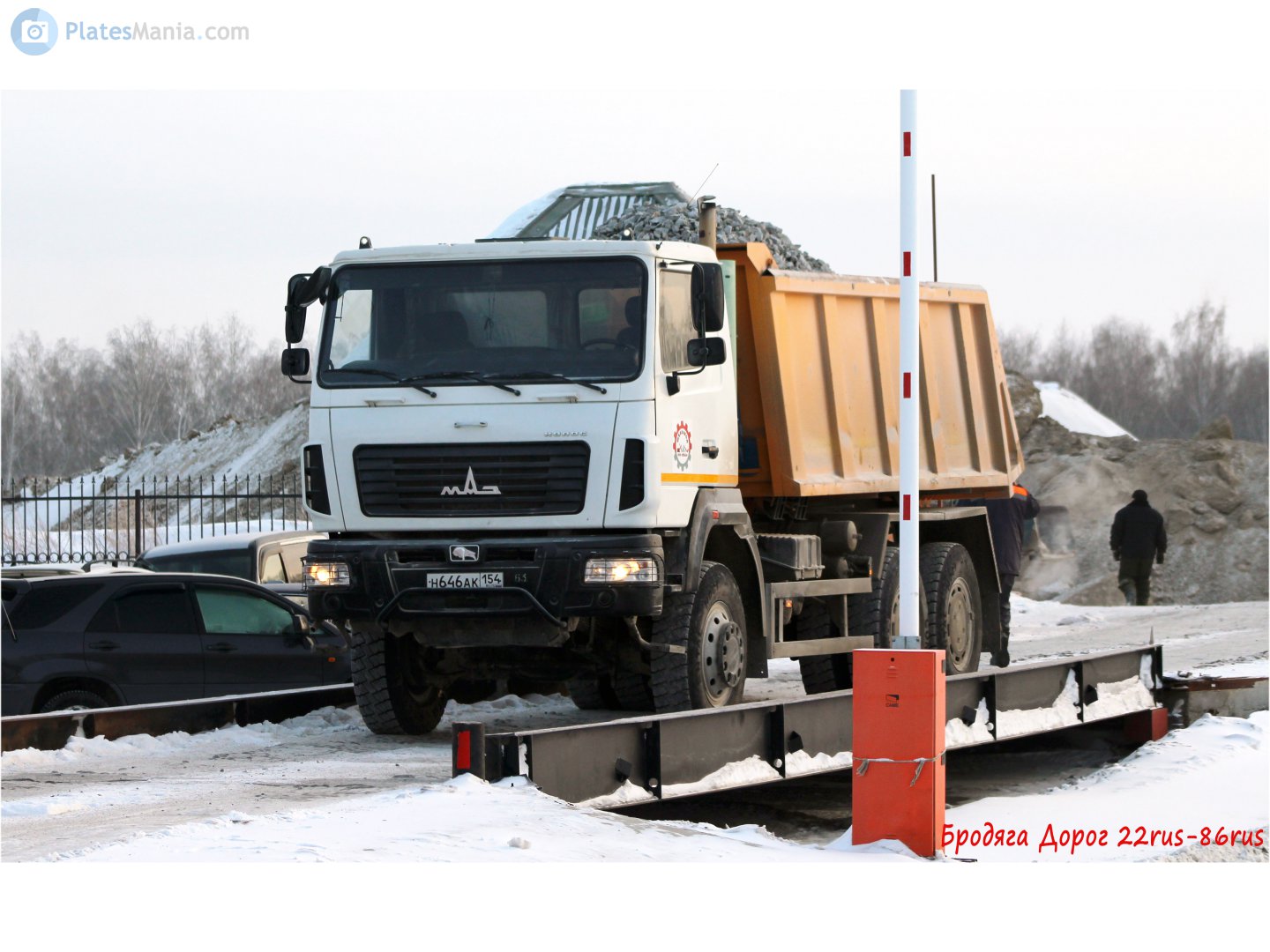 н 646 ак 154, MAZ 6514 