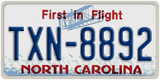 North Carolina, ABC-1234