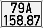 License plate of Vietnam, Cars