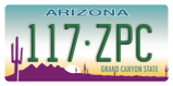 Arizona, 123-ABC