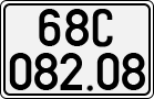 License plate of Vietnam, Cars