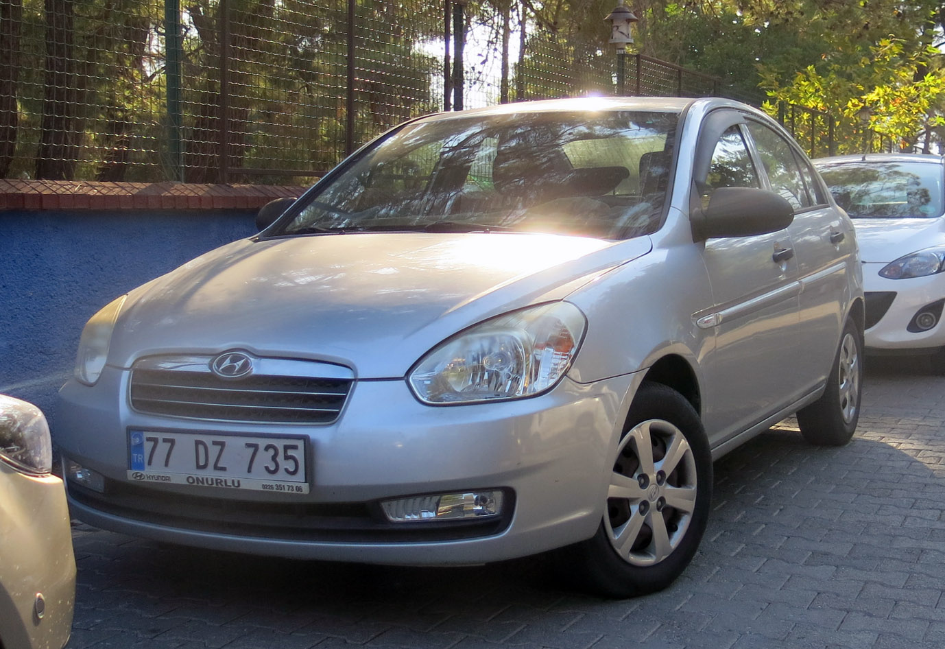 77 DZ 735, Hyundai Accent 3rd gen Sedan (MC), 2006­–2011