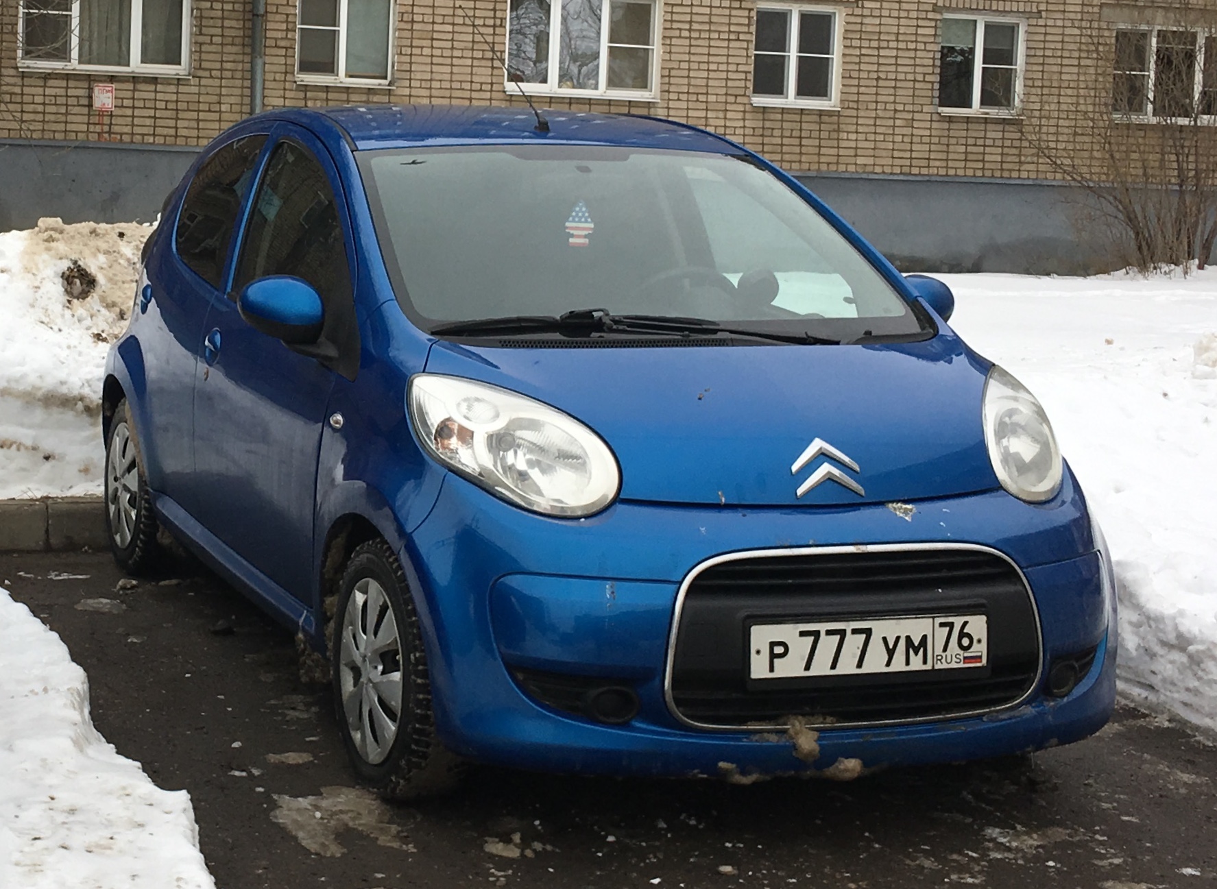 р 777 ум 76, Citroёn C1 1st gen 5-door Hatch (B0), 2005–2014