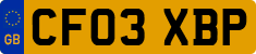License plate of the United Kingdom, 2001 year system