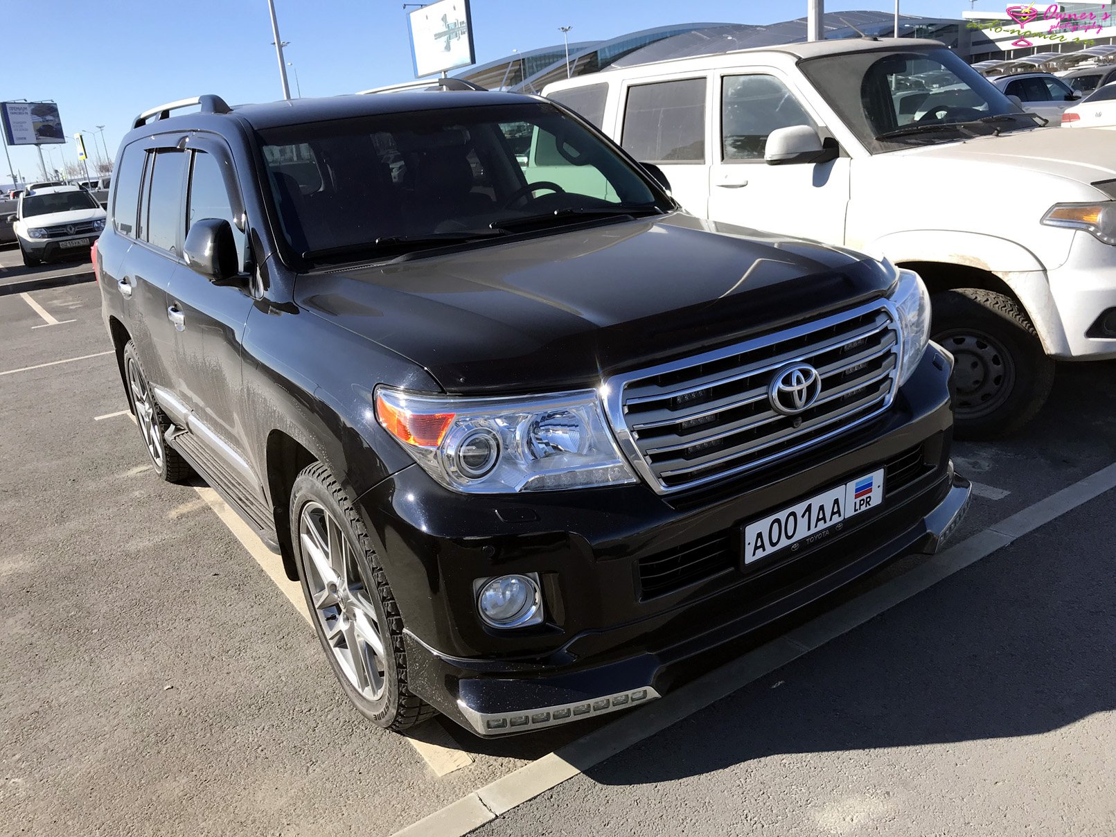 а 001 аа, Toyota Land Cruiser 200 (J200), 1st facelift, 2011–2015