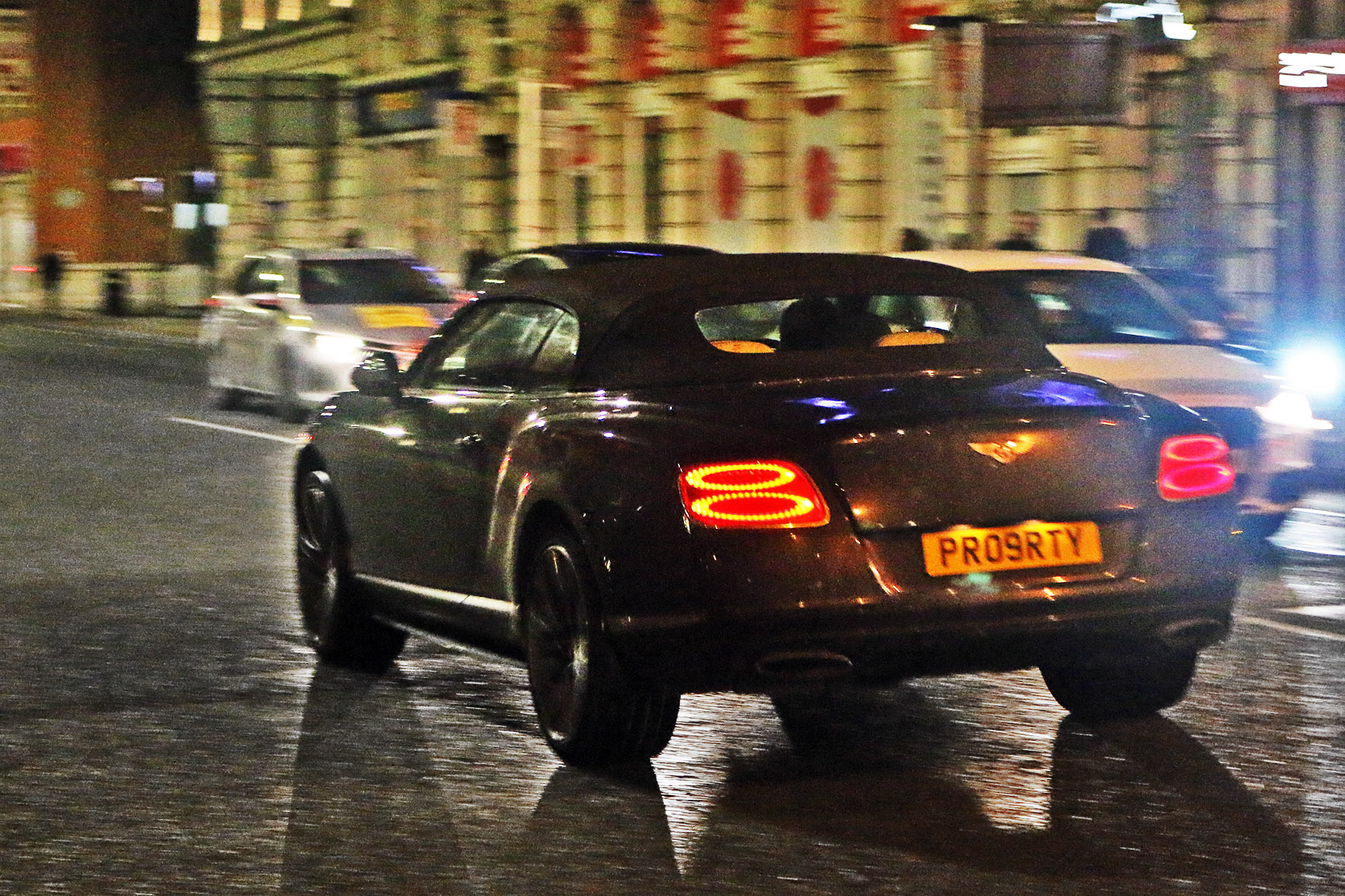 PR09RTY, Bentley Continental 5th gen GTC, 2011–2019