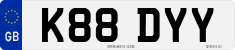 License plate of the United Kingdom, 1983 year system