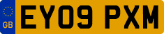 License plate of the United Kingdom, 2001 year system