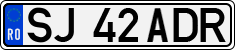 License plate of Romania, Regular plates