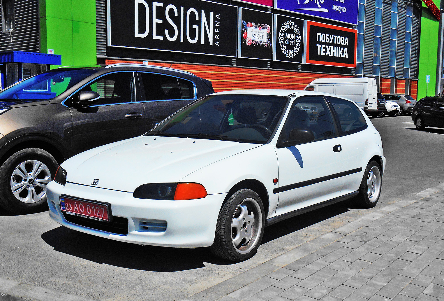 23 AO 0127, Honda Civic 5th gen Hatch (EG/EH), 1991–1995