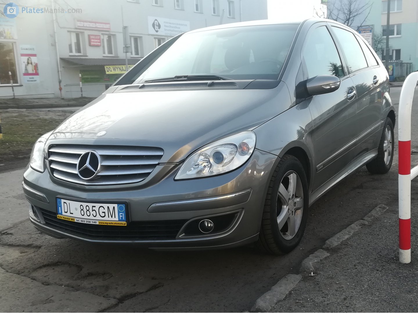 DL 885 GM, Mercedes-Benz B-Klasse 1st gen (W245), 2005–2011