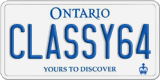 Ontario, Vanity Plates