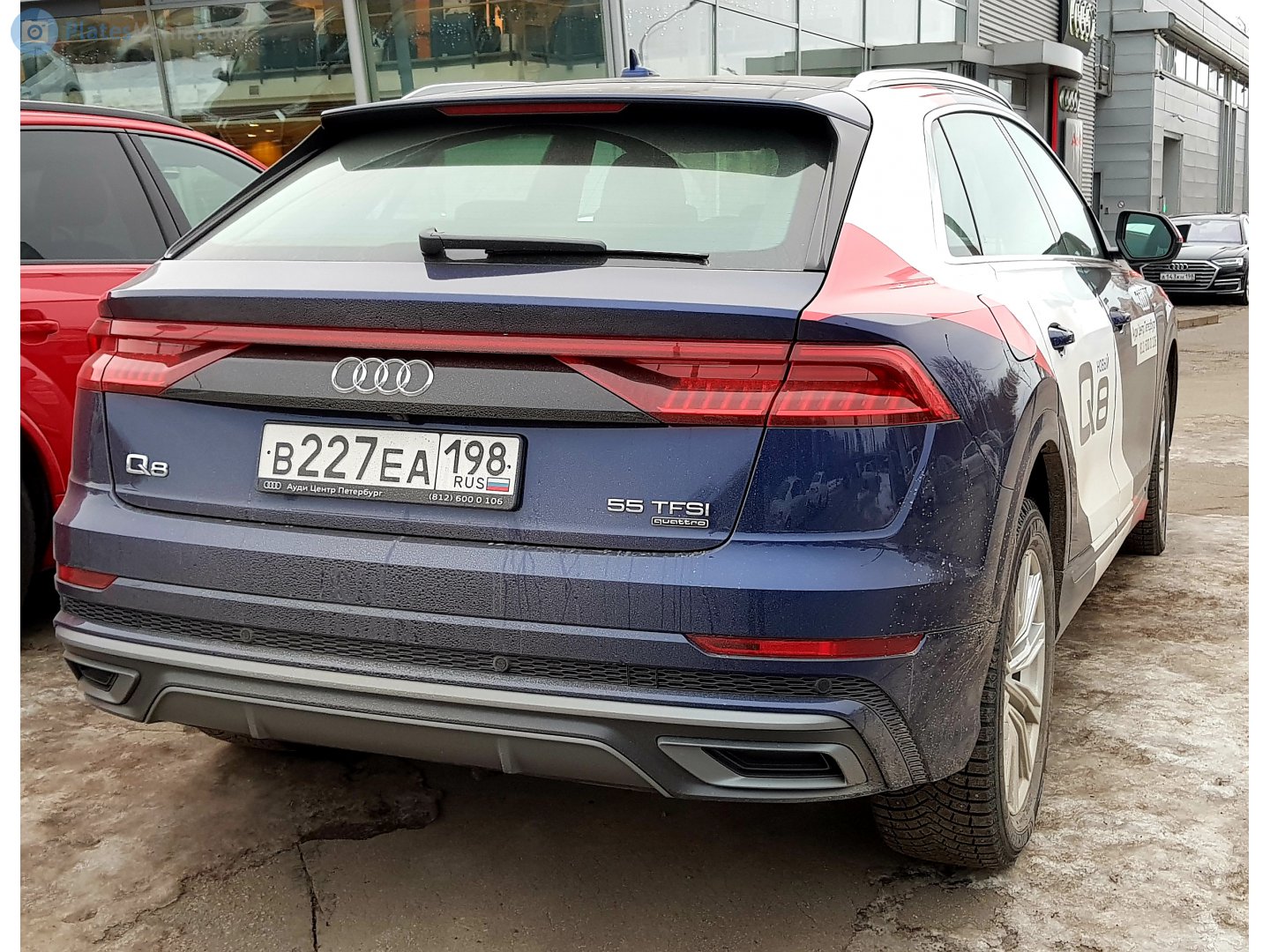 в 227 еа 198, Audi Q8 1st gen (4MN), 2018–2023