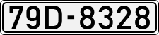 License plate of Vietnam, Cars