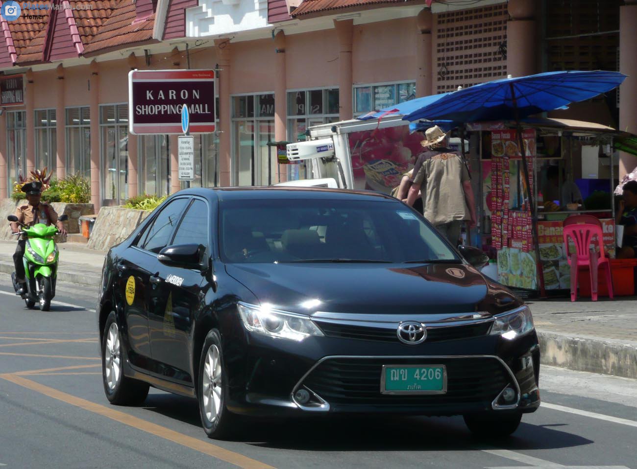 ฌข 4206, Toyota Camry 7th gen (XV50; Global-market), facelift, 2014–2018