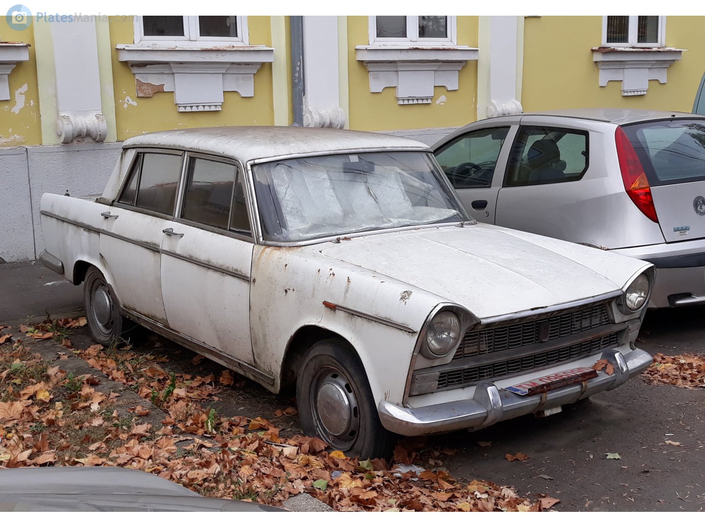 TM 096090, License plate without vehicle 