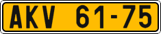 License plate of the Czech Republic, Commercial vehicles (1960)