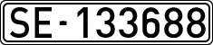 License plates of Spain, 1900 year series