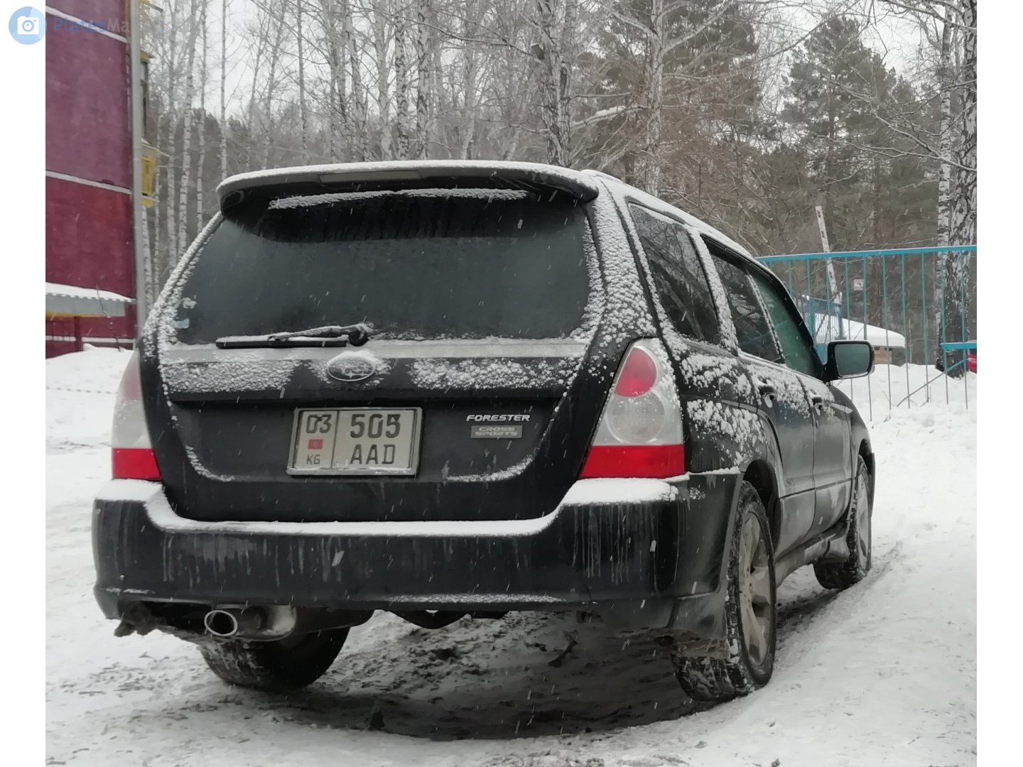 03 505 AAD, Subaru Forester 2nd gen (SG), facelift, 2005­–2008