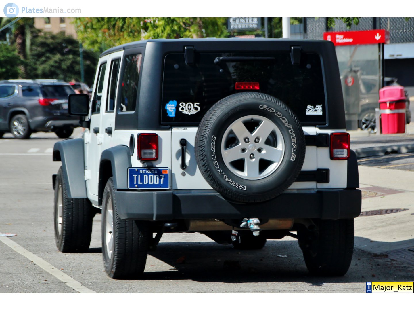 TLD007, Jeep Wrangler 3rd gen 5-door SUV (JK), 2006–2018