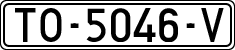 License plates of Spain, 1971 year series