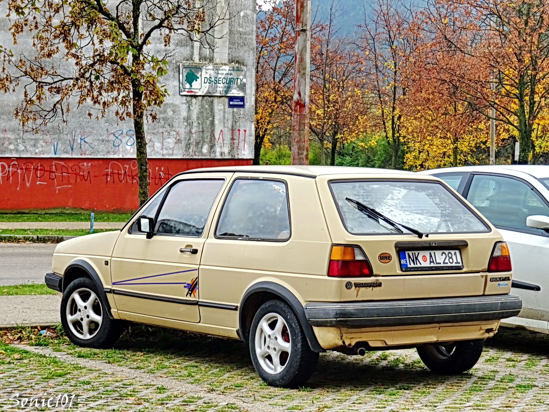 NK AL281, Volkswagen Golf 2nd gen 3-door Hatch (19/1G), 1983–1992