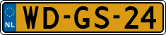 License plate of the Netherlands, Trailers
