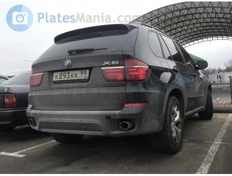 к893кк99, BMW X5