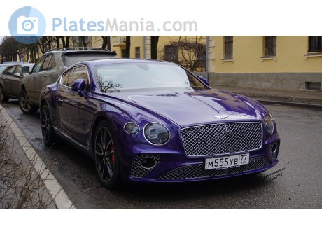м555ув77, Bentley Continental