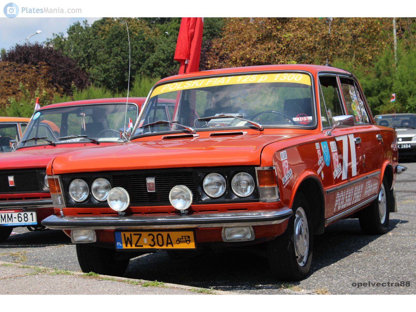 WZ 30A, Polski Fiat 125p 115C Sedan (MR75), facelift, 1975–1983